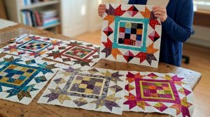 Инновационный блок для лоскутного одеяла! Идея способная вдохнуть новую жизнь в привычное хобби