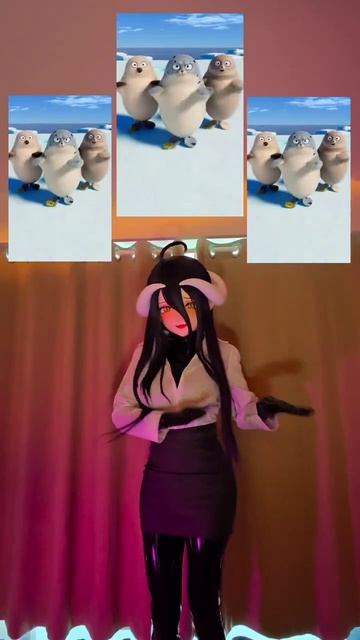 Latex Kigurumi Seal Dance