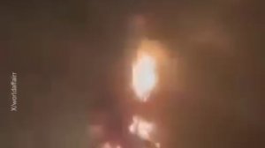 🔥 У берегов ОАЭ полыхает танкер США,плывите смело говорил Трамп вчера