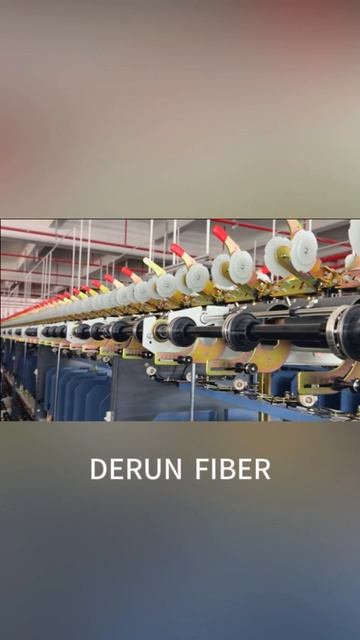 Процесс скручивания пряжи