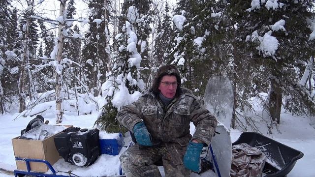 Первый поход на АЛЬБАТРОС ХЛВ9 на дальнюю избушку. Где то я потерял свои лыжи! 1 серия