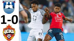 ЦСКА проиграл Балтике! Челестини подрался с Талалаевым! Обзор матча!