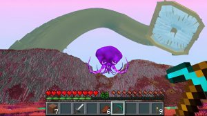 В измерении "Шторм иссушения" @dud Minecraft создал СУПЕР Песчаного червя!