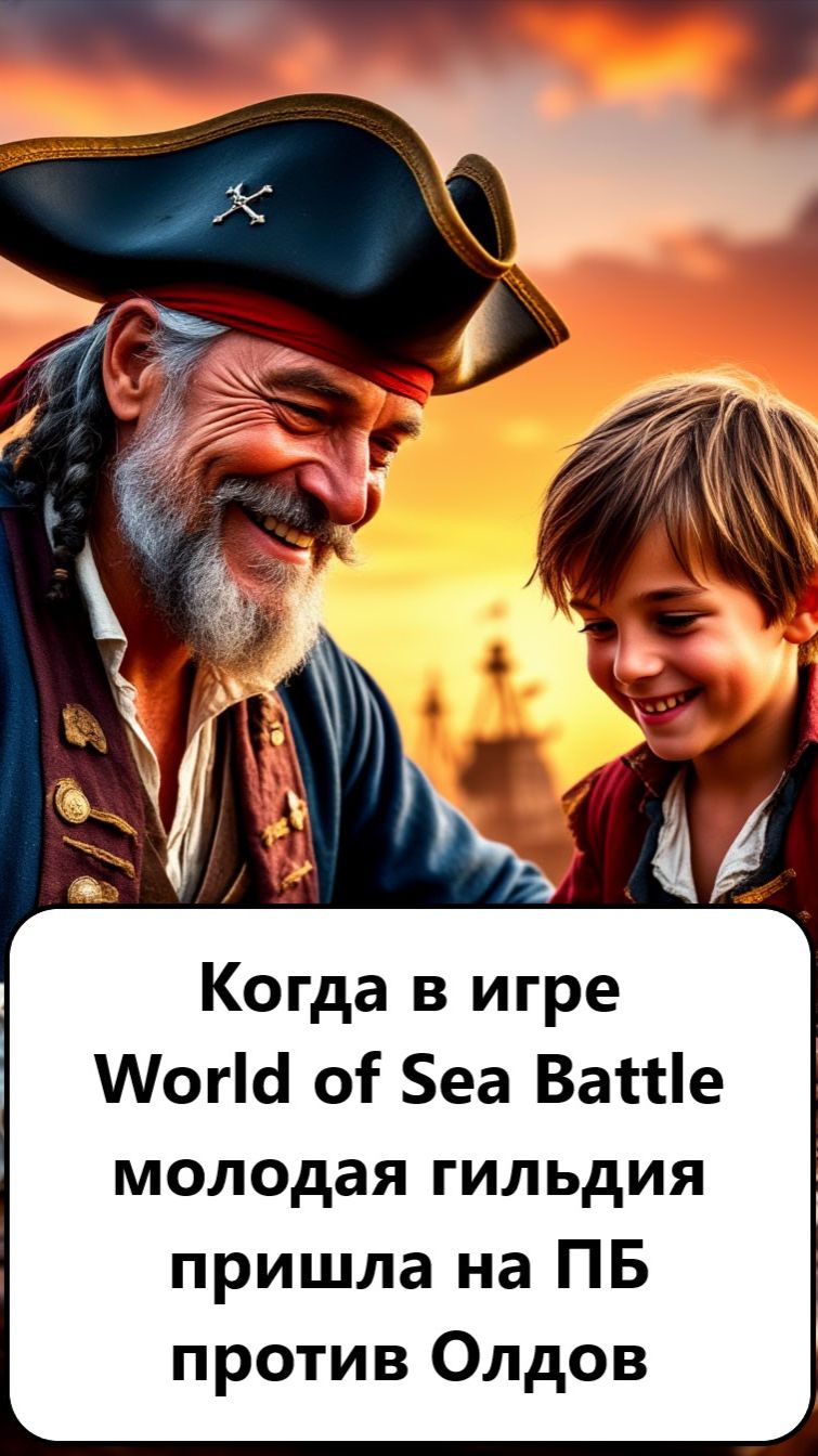 World of Sea Battle Когда молодая гильдия пришла на ПБ против Олдов