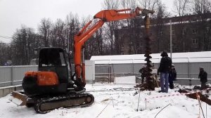 забивка свай