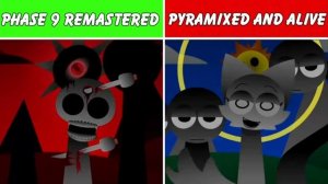 sprunki phase 9 но ремадстер (не оригинал) но они выжили (пирониксер)