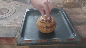 Готовим на печи очень вкусную кашу. В гостях у Ирины.