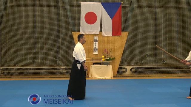 10.Aikido Tachidori Kokyonage, Shishiya Sensei Pilsen Oktober 2018