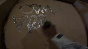 Graffiti test with Wekman New Molotow ink Burner chrome