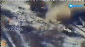 💥Авиаудар экипажа Су-34 бомбами с УМПК по месту производства компонентов для дронов в городе Глухов