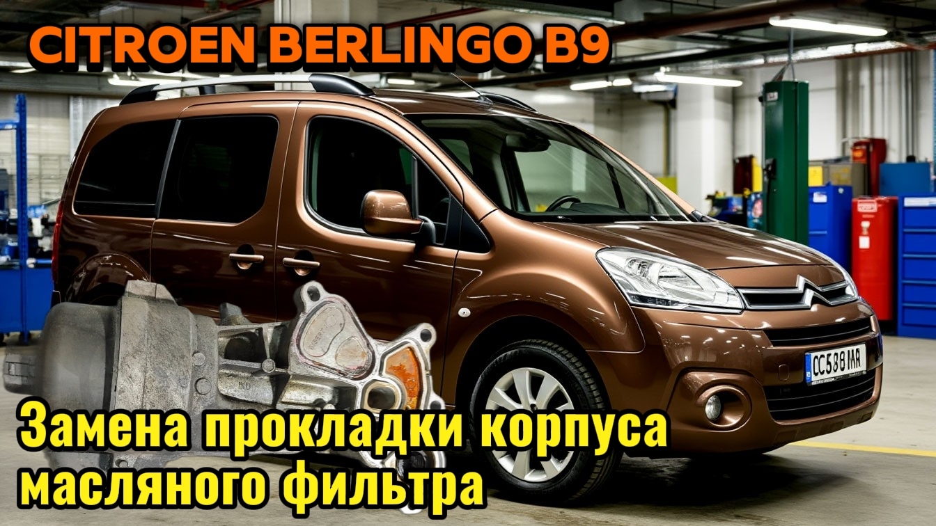 Замена ПКМФ на Citroen Berlingo B9