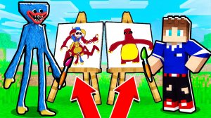 РИСУЕМ ИГРУШКИ ИЗ POPPY PLAYTIME 5 И ОНИ ОЖИВАЮТ В МАЙНКРАФТ