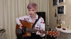 Красивая девушка на гитаре. Mr.Credo - Медляк.