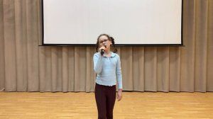 Варя Пирогова "Журавли" 8 лет