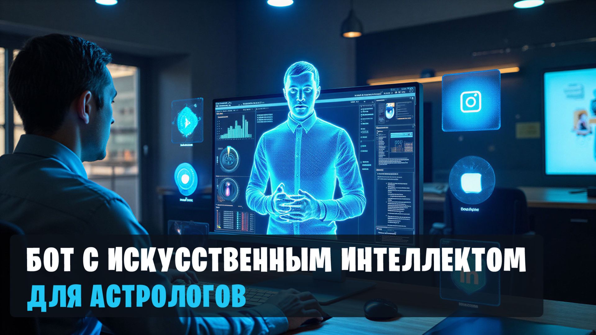 Бот нашей школы с искусственным интеллектом для астрологов.