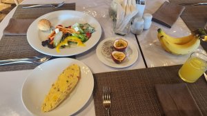 Оригинальный завтрак в отеле Akara Бангкок 💎 🏨 🥗 🍅 🍳🍌