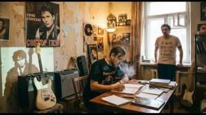 Песня в стиле Виктора Цоя ''Остановись''.