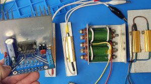 2-я часть для начинающих. Собираю простой 4-х канальный УНЧ, замеры, сработала защита и др.