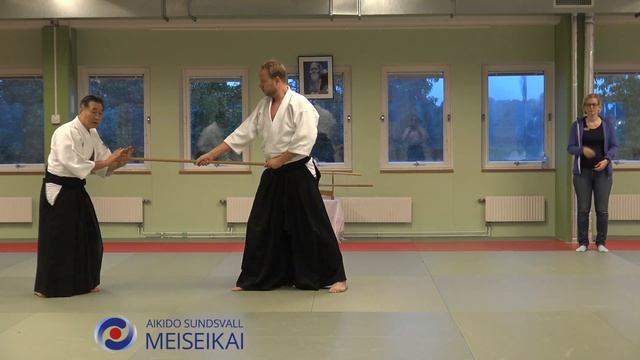 18.Aikido Jodori Ikkyo Omote Shishiya Sensei Malmö 2017