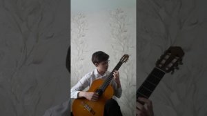 Первый открытый региональный конкурс "Гитара в Кузбассе"  Лео Брауэр "Этюд номер 17"