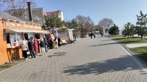 Анапа. Набережная Малая Бухта. 14 марта 2026.