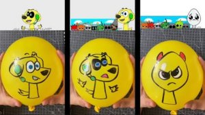 НОВЫЕ ПЕРСОАНЖИ SPRUNKI OC TYLER (TYLER & SNOWI) ФАЗА 1-2 И ЯЙЦО ИЗ ШАРИКА 🎈 #DIYBALLON #SPRUNKI
