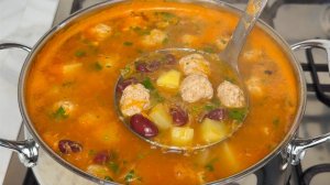 ФАСОЛЕВЫЙ СУП-СОКРОВИЩЕ! БЕРУ ФАСОЛЬ И ГОТОВЛЮ ГЕНИАЛЬНЫЙ СУП! БЫСТРЫЙ РЕЦЕПТ ИЗ ПРОСТЫХ ПРОДУКТОВ!