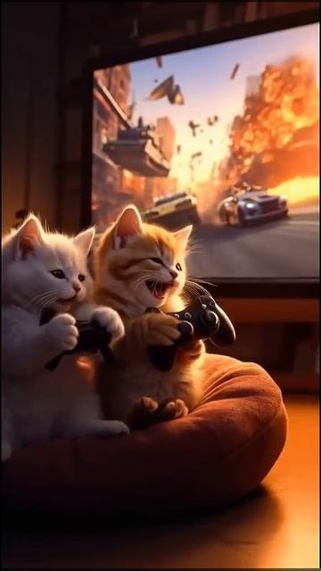 #Котята_#GTA_#Hailou_#cat_#funnycats_#aiart_#котики_#мультик_#stemprojects