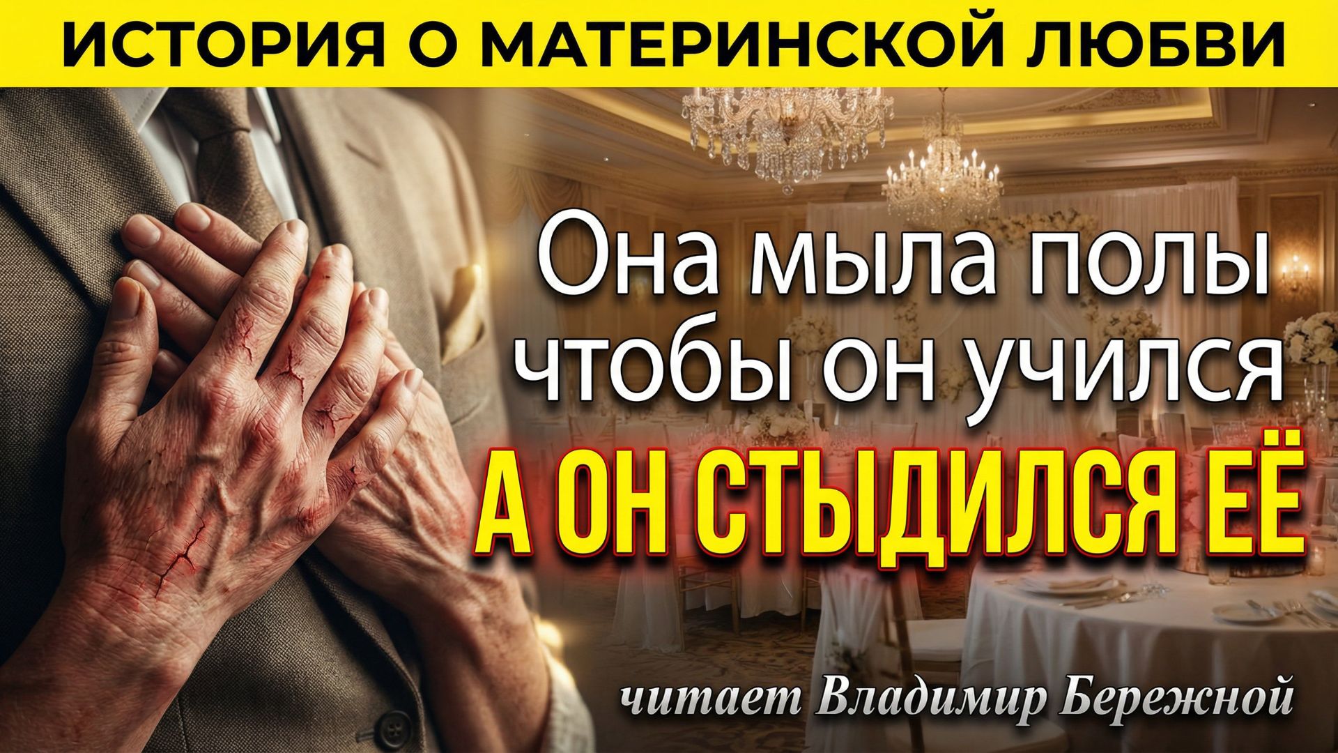 Санитарка пришла на свадьбу сына, и наставник жениха ПОБЛЕДНЕЛ, узнав её…