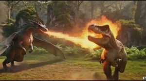 Динозавры против Кинг Конга. битва Динозавров и Годзилы. Дракон против Тирекса. Мультики.