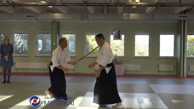 3.Aikido Tachidori Kotegaeshi Shishiya Sensei Malmö 2017