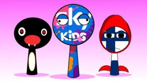Все персонажи в одном видео! Twenty, Pingu, Finland, Sky Kids Sprunki OC