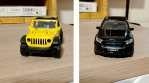 Джип Вранглер и  Форд Раптор