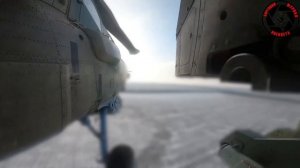 Боевой вылет экипажа ударного вертолёта Ми-28НМ и применение ракеты Х-39 ЛМУР по местонахождению всу