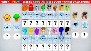 SPRUNKI × COOL AS ICE ❄️ МАГИЯ СМЕШИВАНИЯ ЦВЕТОВ! КАКОЙ ЦВЕТ ТЕБЕ НРАВИТСЯ? СПРУНКИ ЛЁД