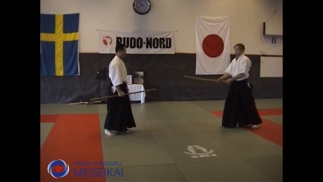 3.Aikido Jo Tai Ken Yokomenuchi Gokyo Sundsvall 2004