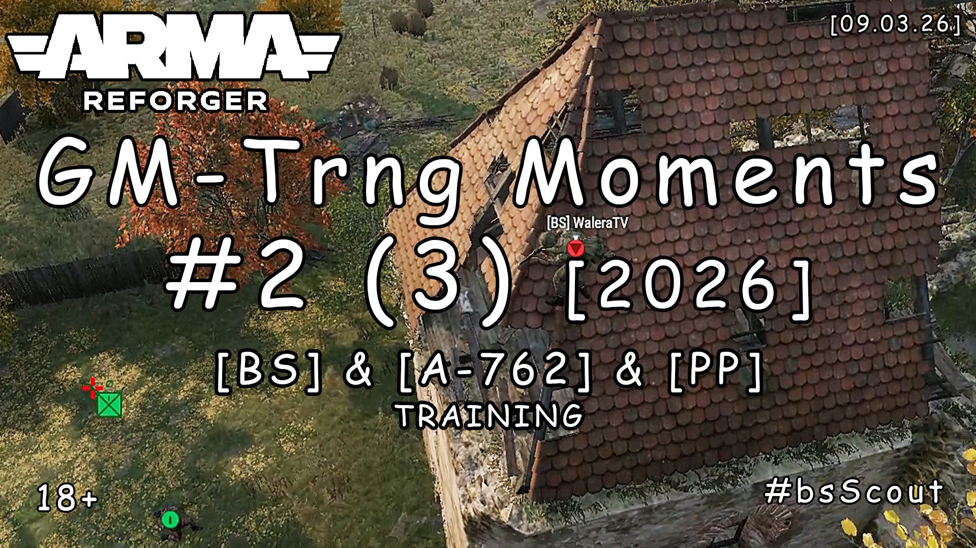 ARMA Reforger - GM-Trng #2 (3) - Тренировка: КоШМар : Поиск КШМ (PvPvE: [BS] & [A-762] & [PP])
