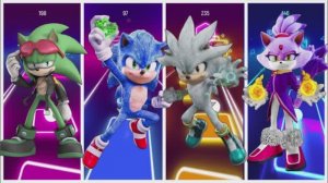 Оригинальный Соник 🆚 Шэдоу 🆚 Соник ЕХЕ 🆚 Шин Соник ⚡ Плитки Хоп Музыкальная Битва