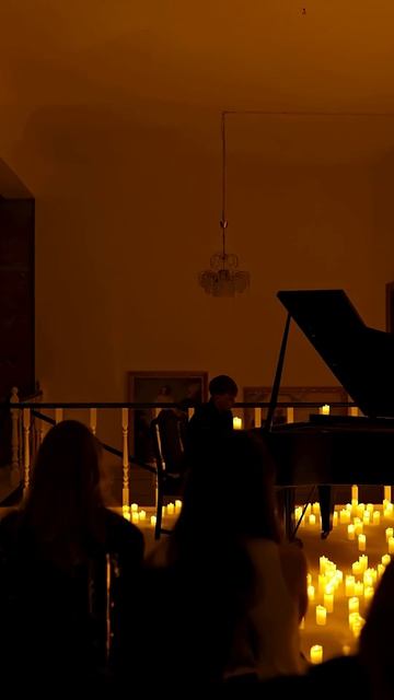 My first candle night concert✨ #piano #aesthetic #candlenight смотреть онлайн