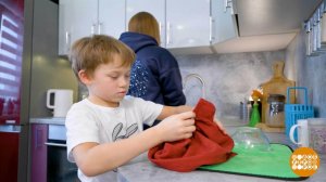 Папа вам не мама, с ним вымоем посуду! Играючи... Доброе утро. Фрагмент выпуска от 14.03.2026