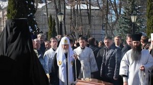 Погребение батюшки Илия