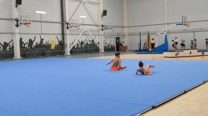 ЖП 3 юношеский разряд, Бондарь - Клейкова, ШСА «Пирамида - Альпы», Комбинированное упражнение