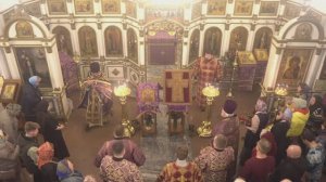 Запись трансляции 14 марта 17:00. Всенощное бдение