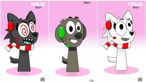 Incredibox Sprunki OC Все этапы 4 Подборка Incredibox #sprunki #incredibox #brainrot #funny РЕАКЦИЯ