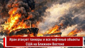 Иран атакует танкеры и все нефтяные объекты США на Ближнем Востоке