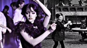 Знаменитый танец Уэнсдей в 1966 году и в 2022 году