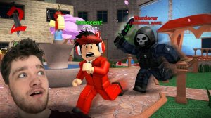 УБЕГАЮ ОТ УБИЙЦ КОТОРЫЕ ХОТЯТ МЕНЯ УБИТЬ!🔪 Roblox Murder Mystery 2