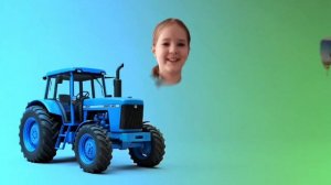 песня Aha, Blue tractor! – Happy Vika ft. Funny Fedya