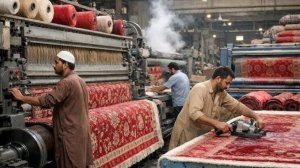 Традиционные ковры, невероятная фабрика и процесс изготовления.