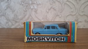 Обзор на масштабную модель москвич 408 каталожный № А1.